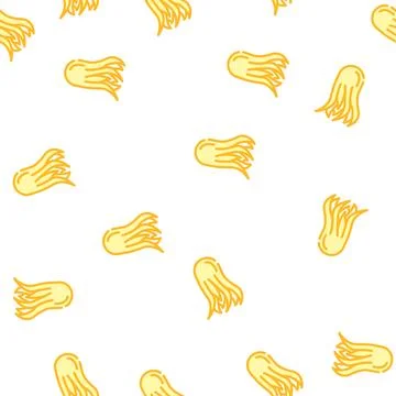 Citron fruit vector seamless pattern Stock Illustration