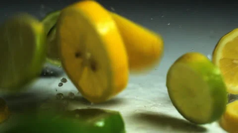 Citron lemon citrus Stock Footage 24736540