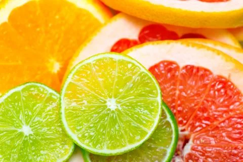 Citrus background Foto stock