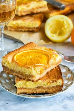 Citrus cake Foto stock