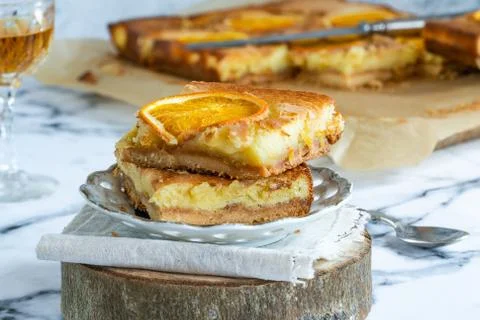 Citrus cake Foto stock