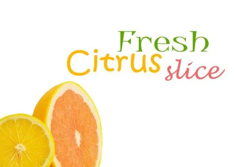 Citrus fresh fruit Foto stock