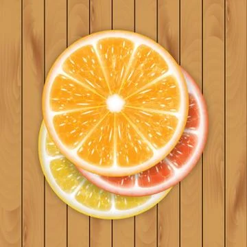 Citrus fruit Stock Illustration