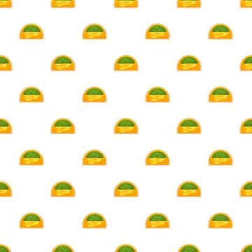 Citrus fruit pomelo seamless pattern background Stock Illustration