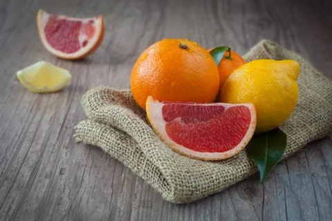 Citrus fuits Stock Photos