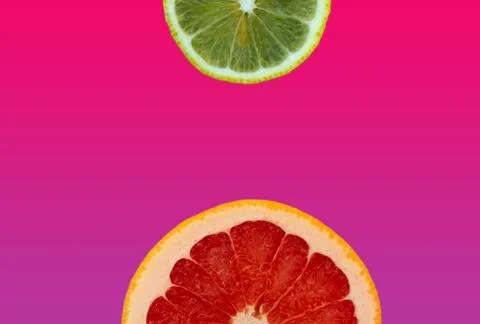 Citrus Isolate Stock Photos