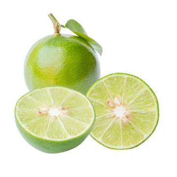 Citrus lime fruit Stock Photos