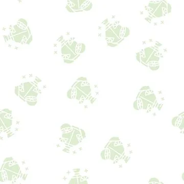 Citrus notes perfume glyph seamless pattern Stock Illustration
