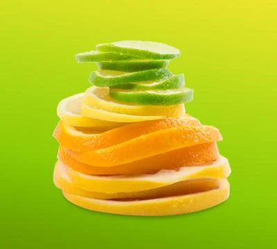 Citrus slice Stock Photos