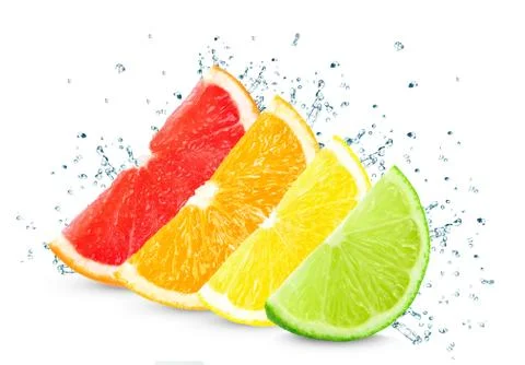 Citrus splash Stock Photos