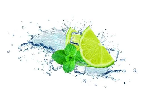 Citrus splash Stock Photos