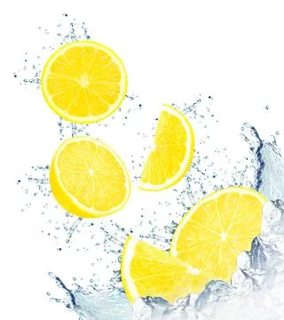 Citrus splash Stock Photos