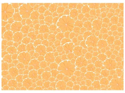 Citrus texture Stock Illustration