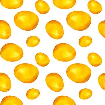 Citrus yellow lemon. Seamless pattern for prints on wallpaper, textiles, di.. Stock Illustration