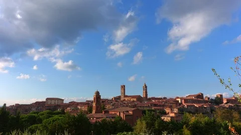 Città della Pieve - Landscape Time Lapse - Umbria, Italy Stock Footage 82805047