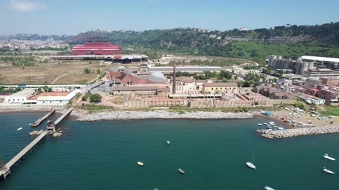 Citta della scienza ed area italsider, coroglio, napoli Video stock 201874664