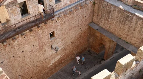 Cittadella - Medieval gate Stock Footage 67419621