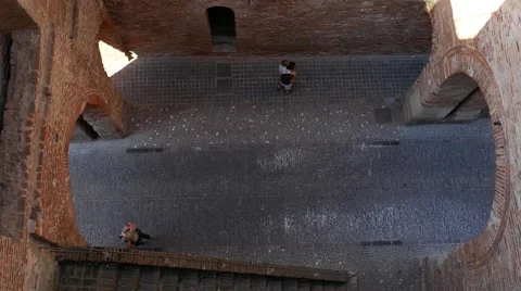 Cittadella - Medieval gate Stock Footage 67421654