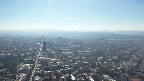 Citty Belgrade mp4 Stock Footage 124368034