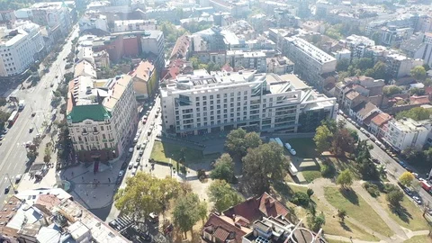 Citty Belgrade Terazije Stock Footage 124367770