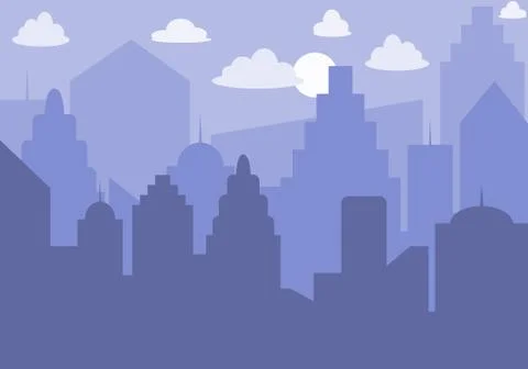 City 1 Stock Illustration