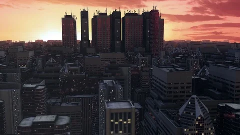 City 2 Stock Footage 93279813