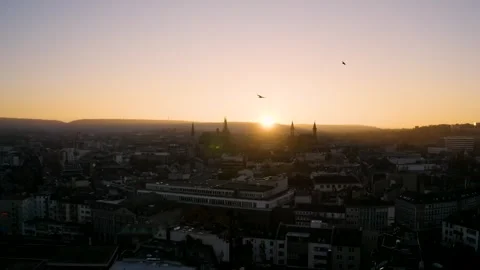 The city of Aachen, Germany Stock Footage 307927410