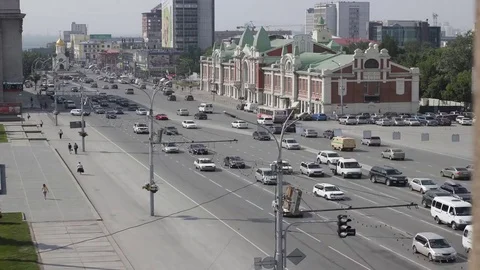 City from above Stock Footage 81391994