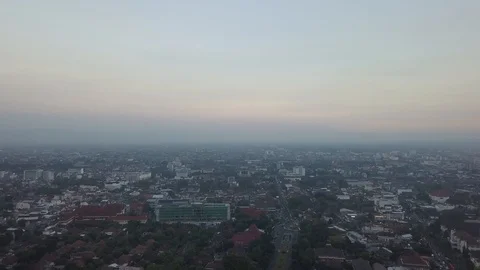 The city from above Video stock 93685783