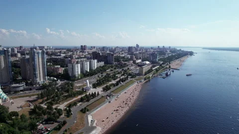 City from above Stock Footage 219694249