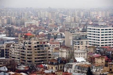 City from above Stock Photos