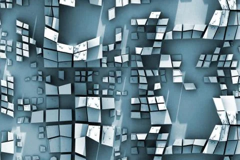 City abstract Ilustração Stock