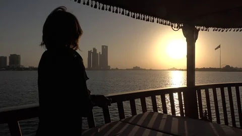City of Abu Dhabi Stock Footage 71482775