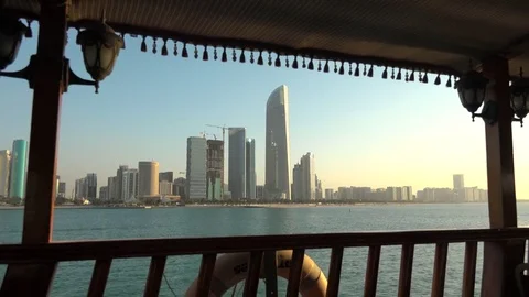 City of Abu Dhabi Stock Footage 71483122