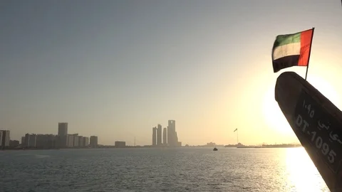 City of Abu Dhabi Stock Footage 71483218