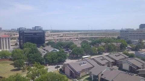 City Aerial Stock Footage