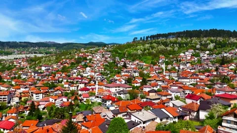 City Aerials Stock Footage 292860219