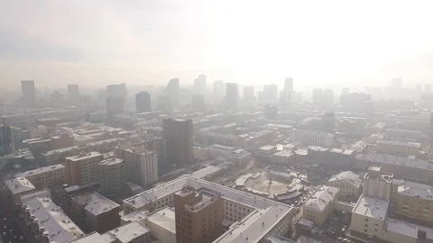 City air pollution Stock Footage 126748428