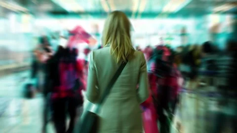 City Alienation. Stock Footage 268575322