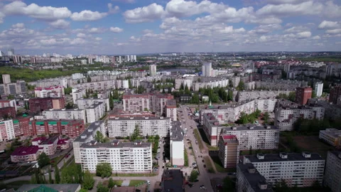 City and clouds Stock Footage 219593267