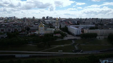 City and clouds Stock Footage 219696227