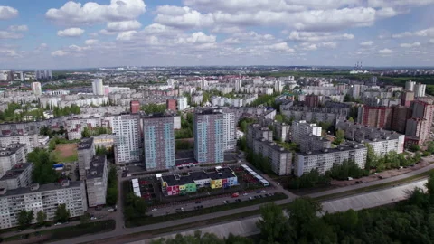 City and clouds Stock Footage 219844978