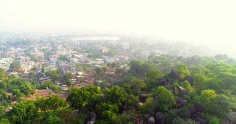 City and forest Stock Footage 208687385
