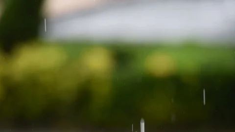City and rain Stock Footage 110916431