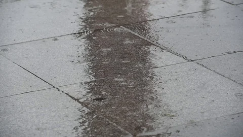 City and rain Stock Footage 110916437