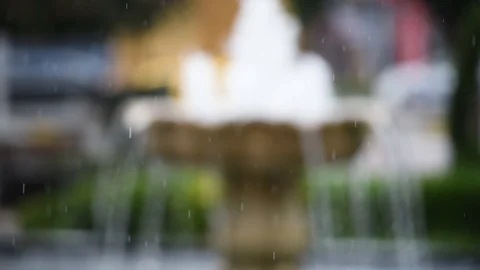 City and rain Stock Footage 110916504
