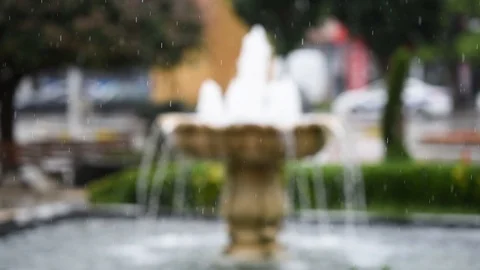 City and rain Stock Footage 110916509