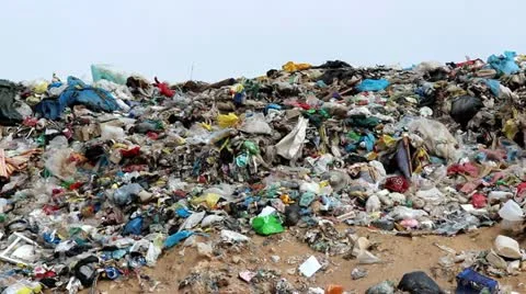 City and trash Stock Footage 12234388