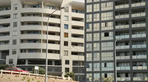City Apartments Stock Footage 11811841