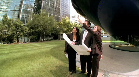 City architects (steadicam) Stock-Footage 418765